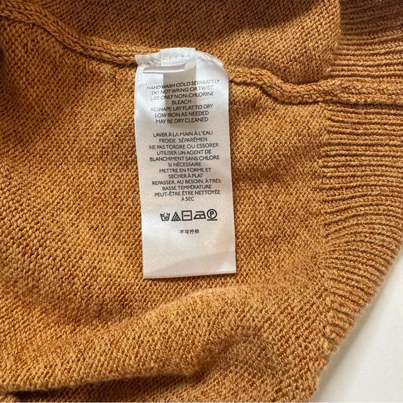 ANTHROPOLOGY Knit Tie Back Tank Top size: Small - Picture 7 of 10